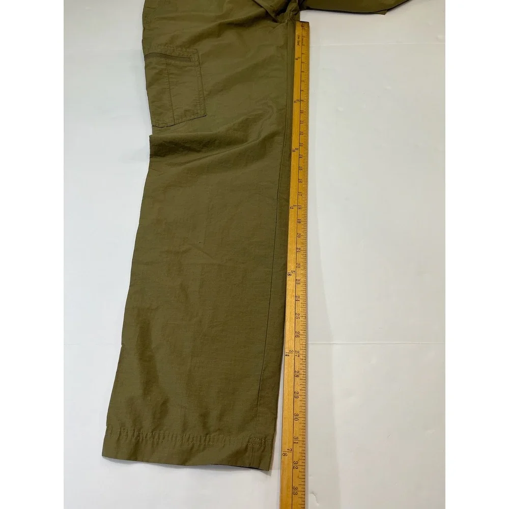 Columbia‎ Cargo Hiking Pants Mens 36x32 Olive Green Ripstop Utility Gorpcore